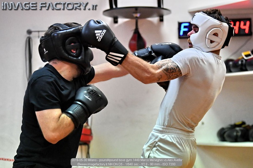 2019-05-30 Milano - pound4pound boxe gym 1449 Marco Meneghin vs Alex Avella